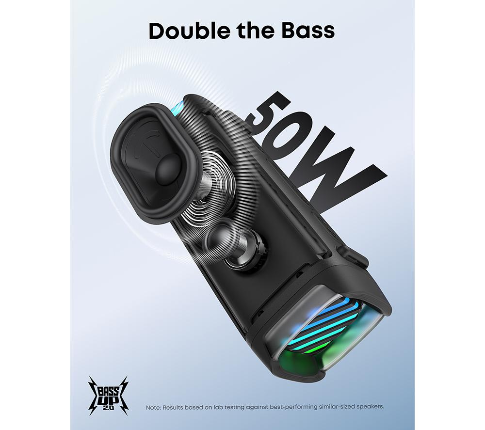 SOUNDCORE Boom 3i Portable Bluetooth Speaker - Adventurer Black image number 4 of 13