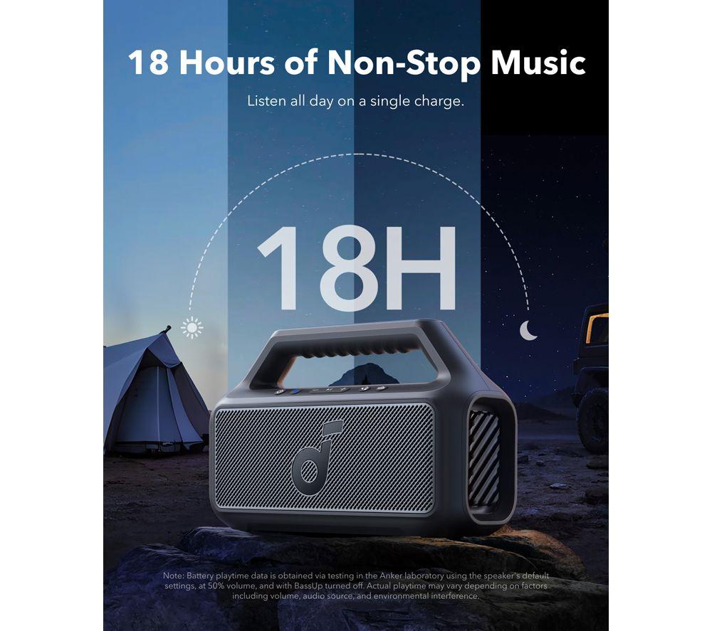 Buy SOUNDCORE Boom 2 SE Portable Wireless Speaker - Black | Currys