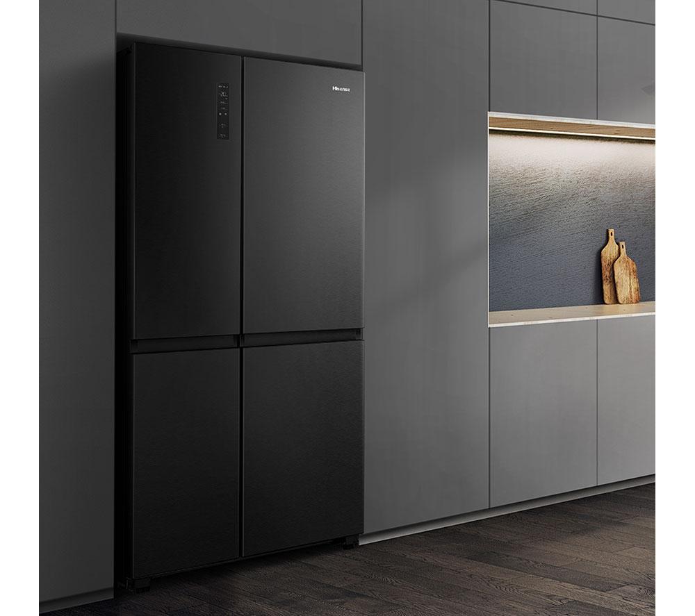 HISENSE PureFlat RS5P668SSFC American-Style Smart Fridge Freezer - Black Stainless Steel image number 13 of 15