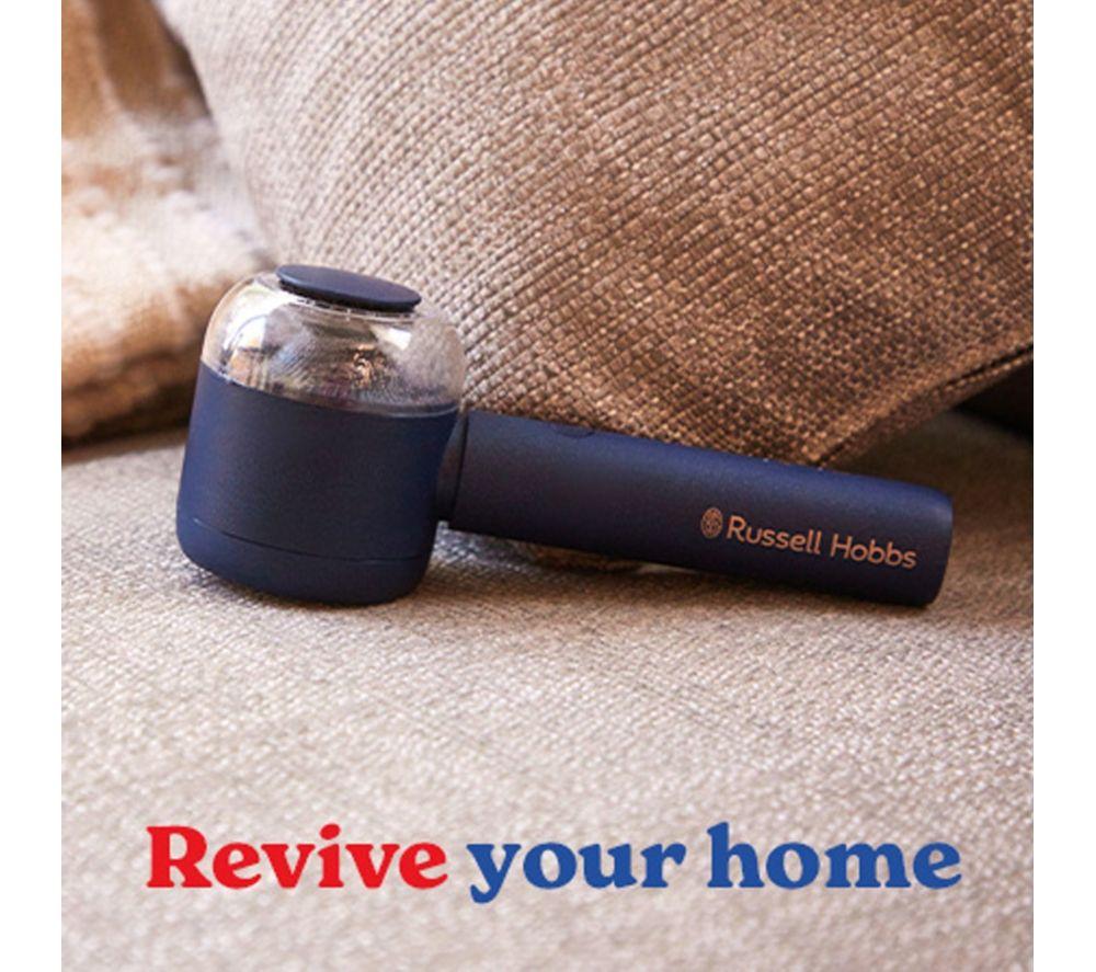 RUSSELL HOBBS Revive Fabric Shaver - Midnight Blue image number 3 of 8