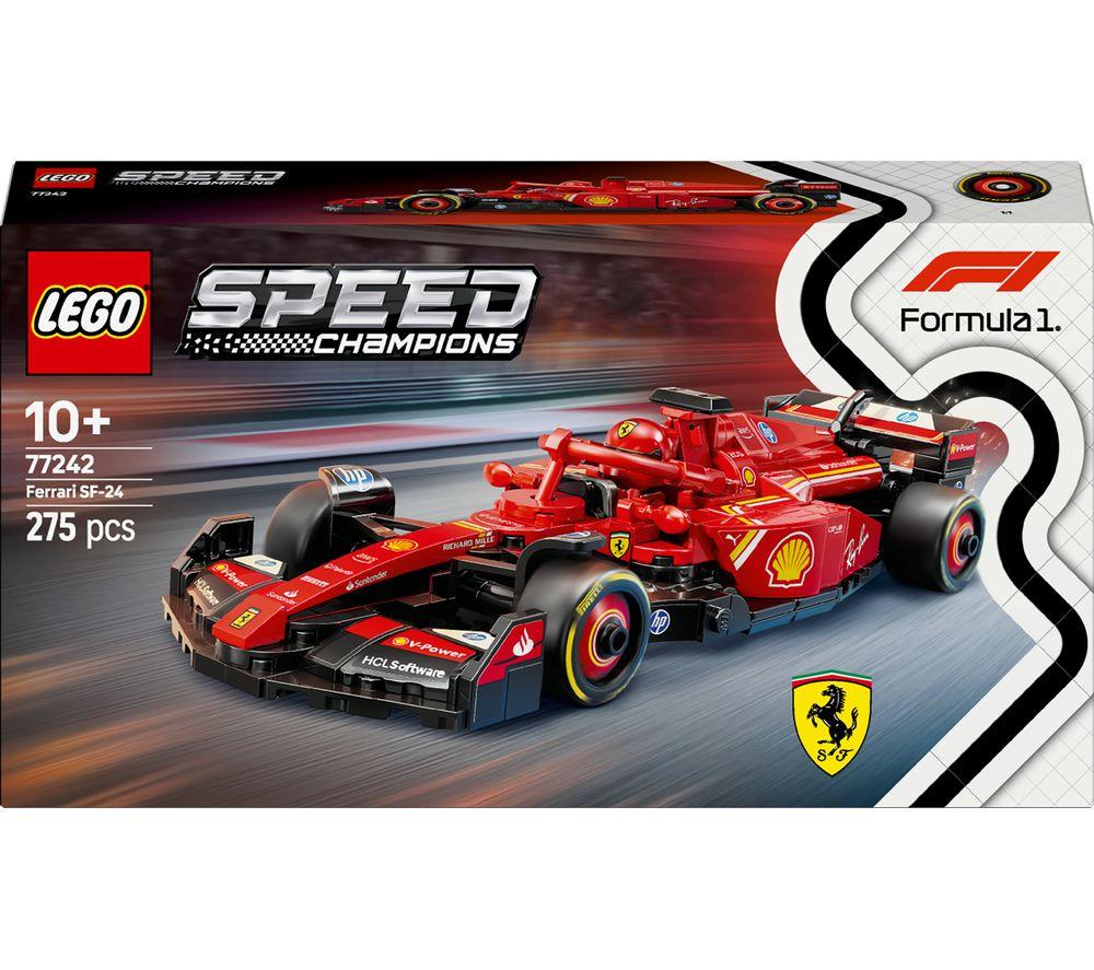 LEGO Speed Champions 77242 Ferrari SF-24 F1 Race Car Set image number 4 of 4