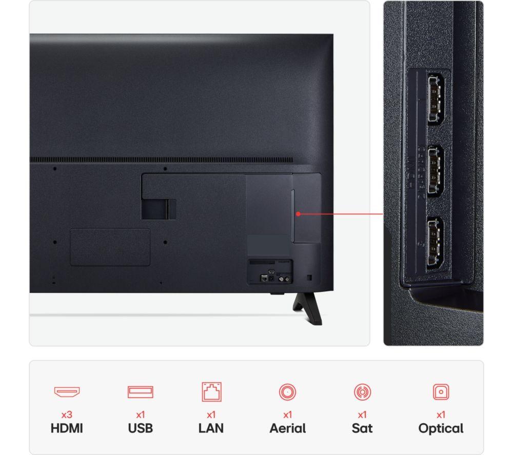 LG QNED70 43" QNED AI 4K HDR Smart TV 2025 - 43QNED70A6A image number 5 of 10