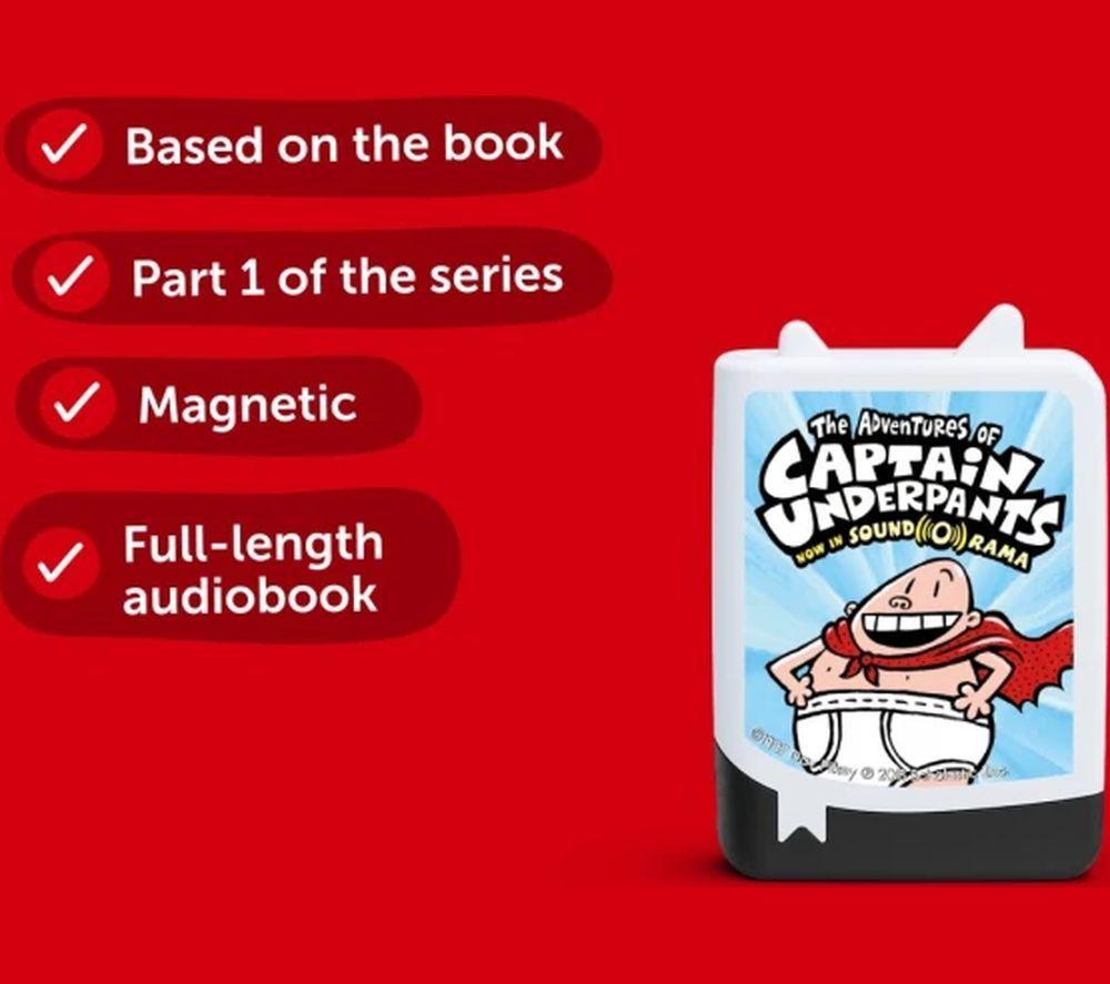 TONIES Pocket Audio Book - Dav Pilkey: The Adventures of Captain Underpants image number 3 of 4