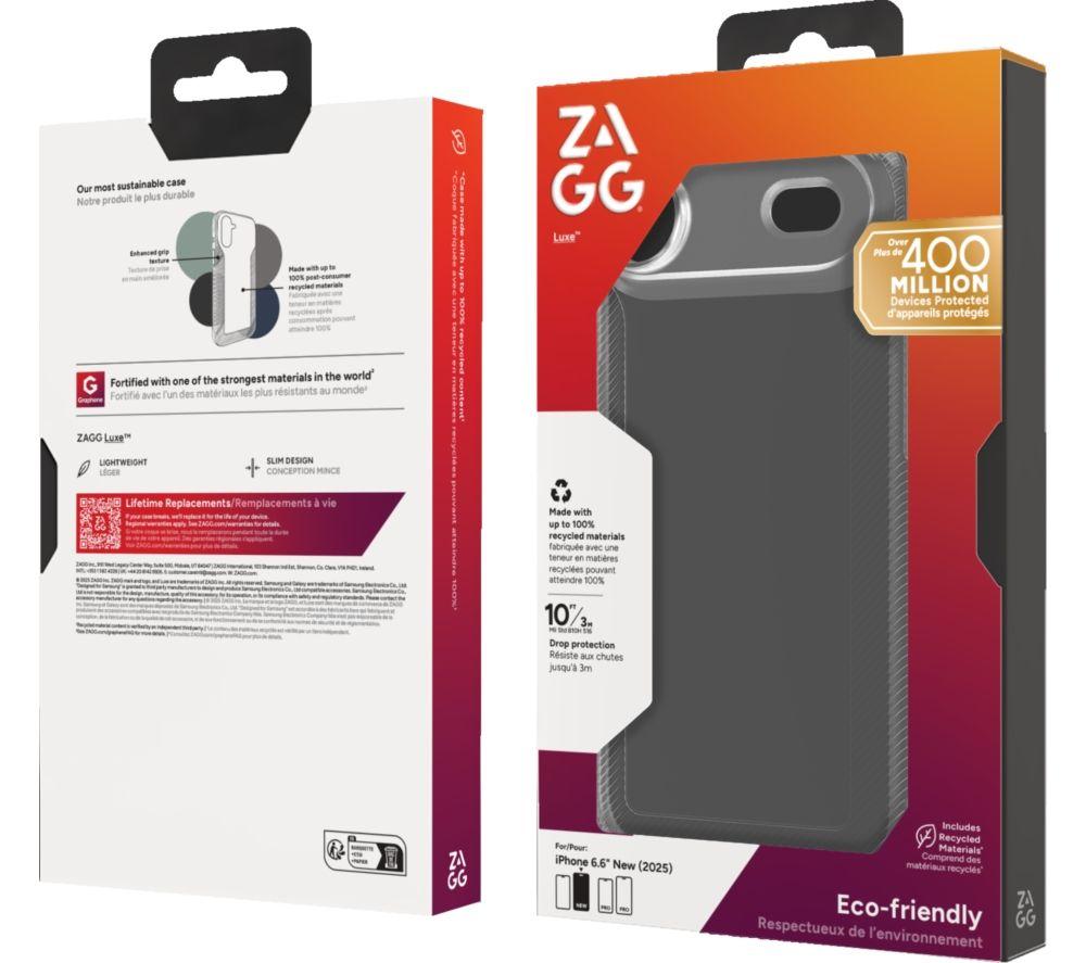 ZAGG Luxe iPhone Air Case - Clear image number 2 of 2