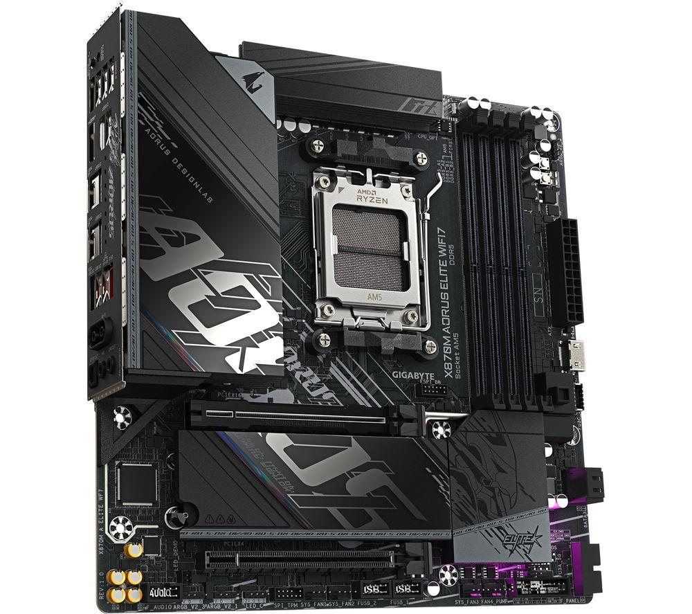 GIGABYTE Aorus Elite X870M AM5 WiFi7 Motherboard image number 5 of 5