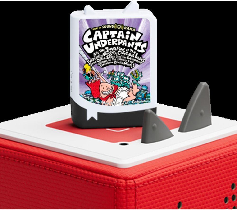 TONIES Pocket Audio Book - Dav Pilkey: Captain Underpants & Invasion of the Incredibly Naughty Cafeteria Ladies from Outer Space image number 2 of 4