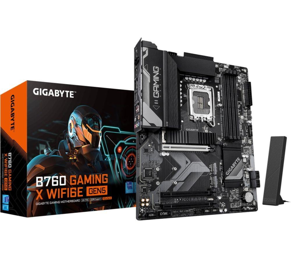 GIGABYTE B760 GAMING X WIFI6E GEN5 LGA1700 Motherboard image number 2 of 3