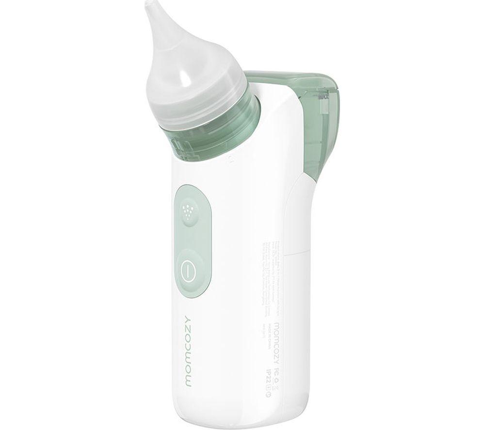MOMCOZY 2‑in‑1 Baby Nasal Aspirator - White