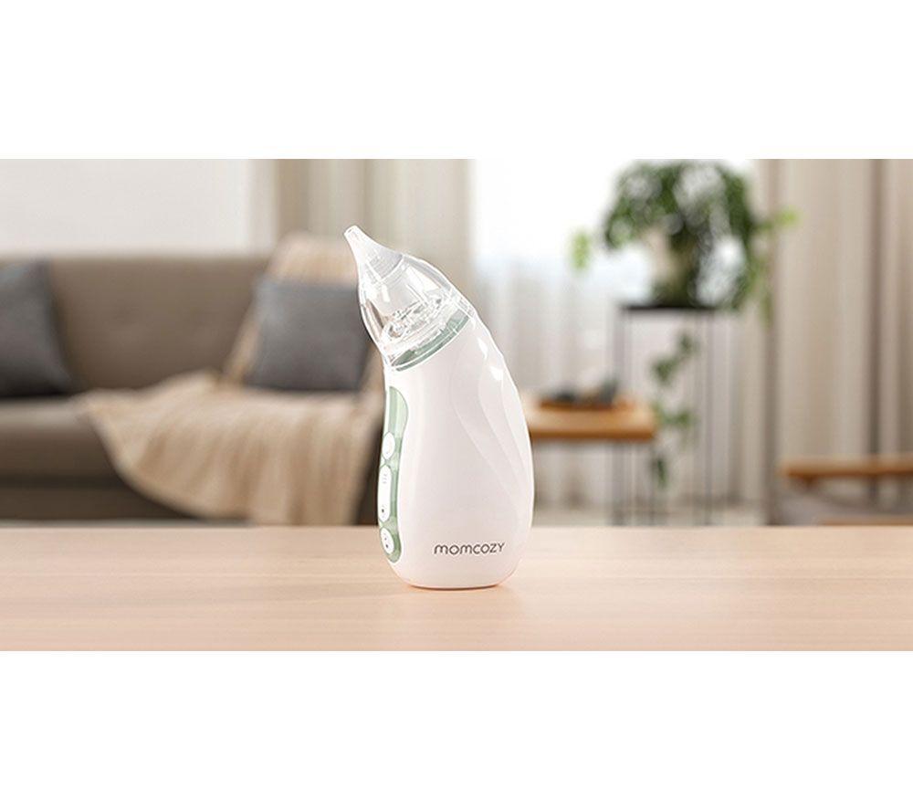 MOMCOZY 2‑in‑1 Baby Nasal Aspirator - White image number 4 of 8