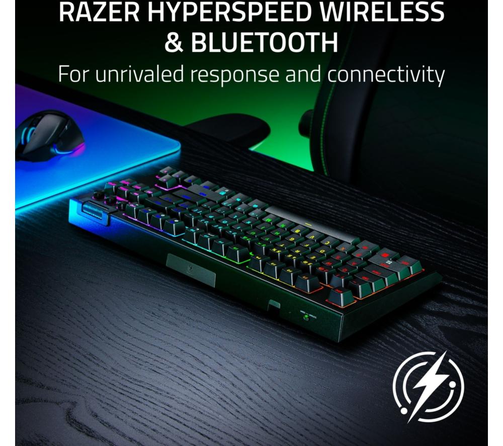 Buy RAZER BlackWidow V4 Low-profile Tenkeyless HyperSpeed Wireless