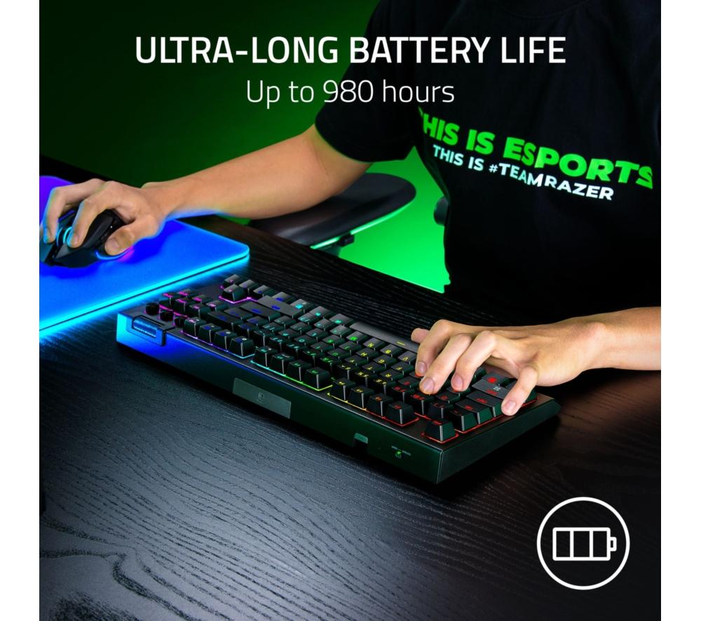 Buy RAZER BlackWidow V4 Low-profile Tenkeyless HyperSpeed Wireless