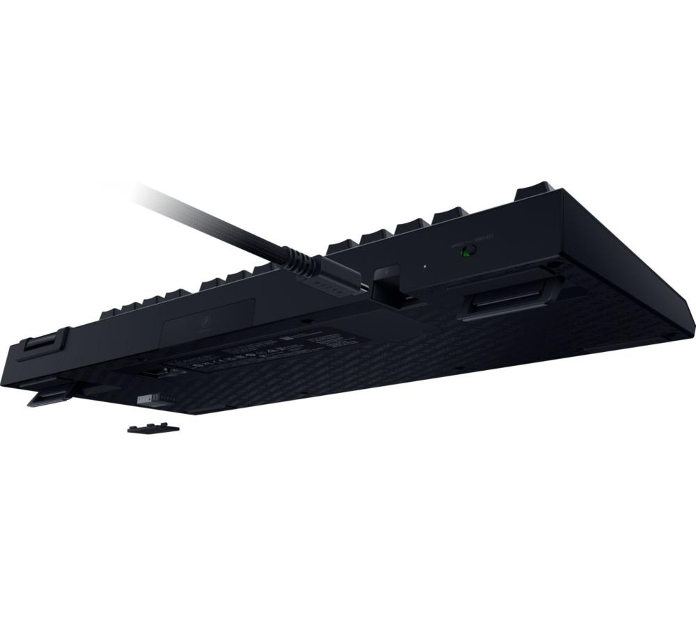 RAZER BlackWidow V4 Low-profile Tenkeyless HyperSpeed Wireless Mechanical Gaming Keyboard - Black image number 10 of 10