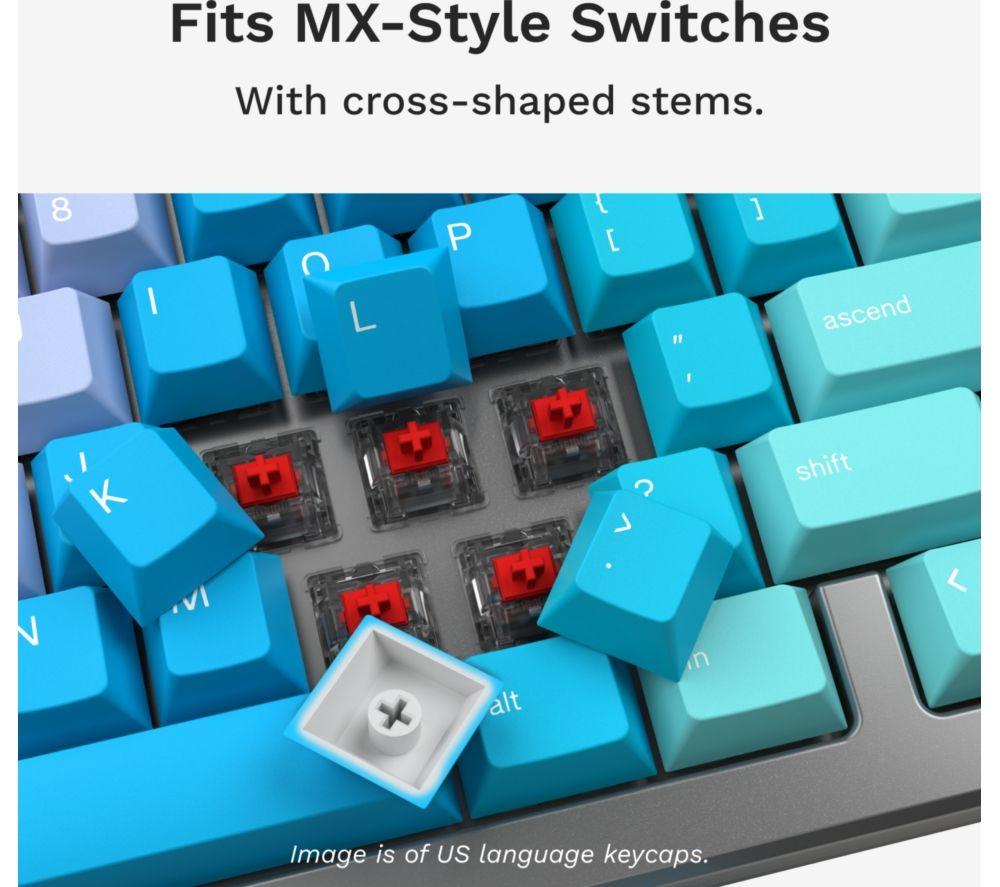 GLORIOUS GPBT Keycaps - UK Layout, Daydream image number 8 of 11
