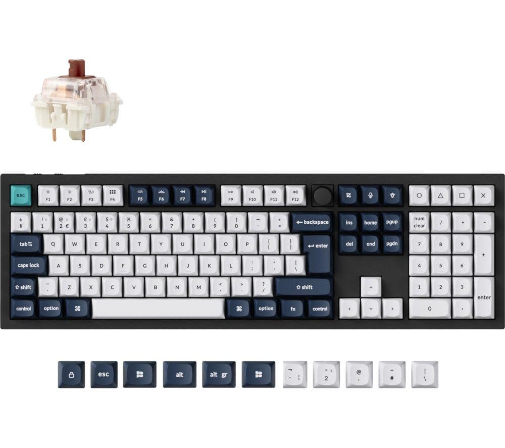 KEYCHRON Q6 Max Wireless Mechanical Gaming Keyboard - Carbon Black