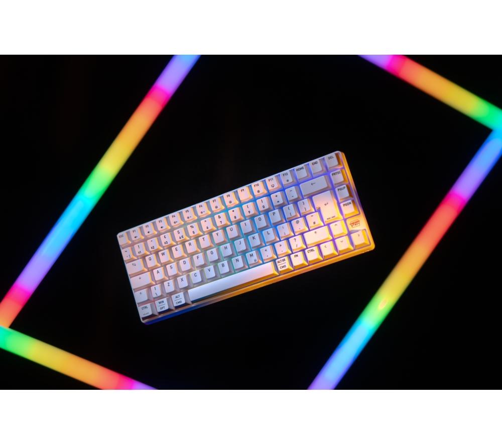 CHERRY K33 Compact Wireless RGB Gaming Keyboard - White image number 2 of 10