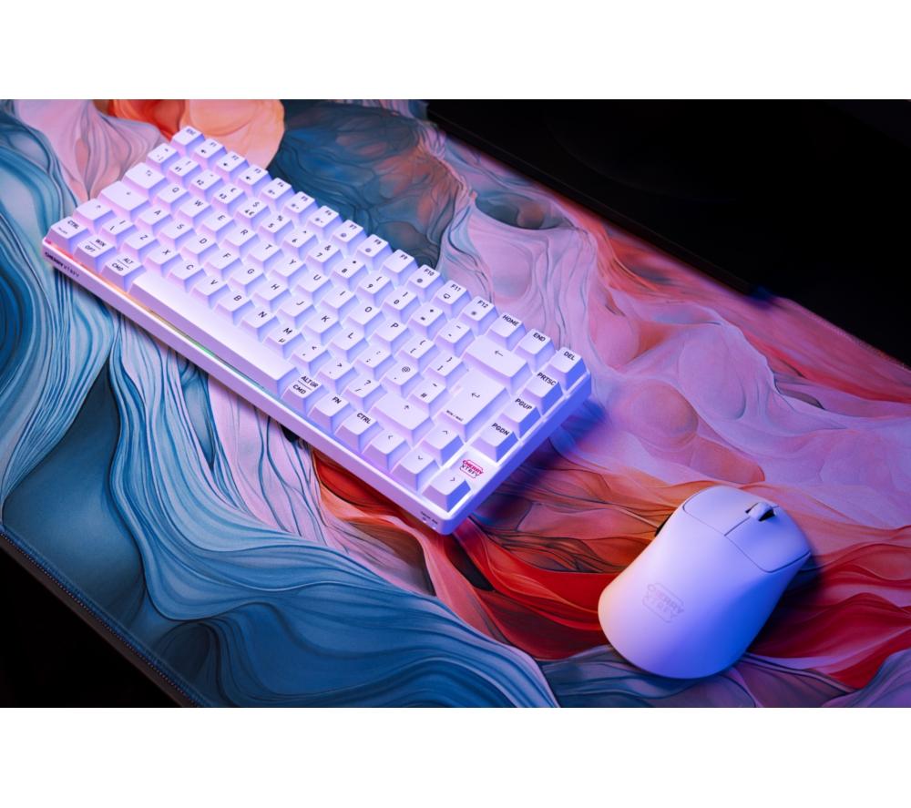 CHERRY K33 Compact Wireless RGB Gaming Keyboard - White image number 5 of 10