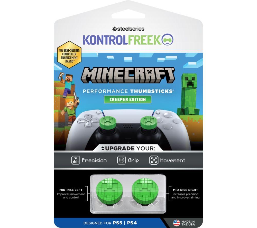 KONTROL FREEK No-Slip Thumb Grips for PS5 & PS4 - Minecraft Creeper Edition image number 2 of 8