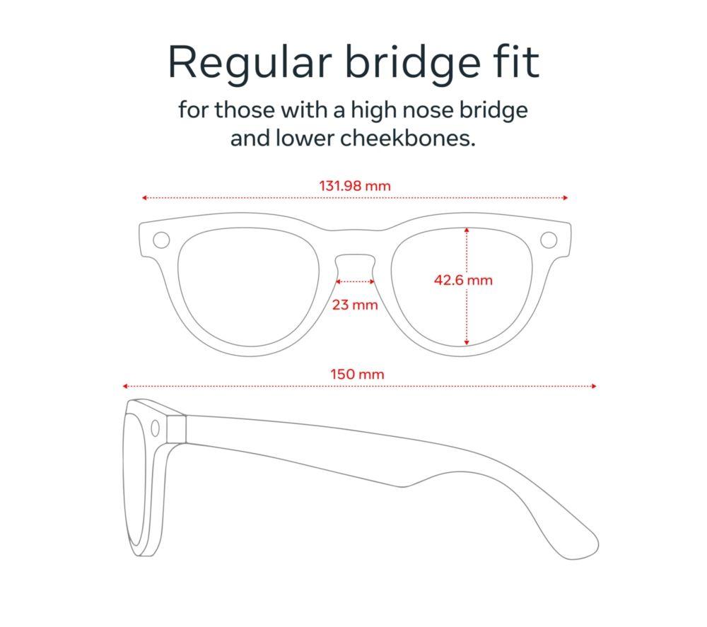 RAY-BAN META Headliner (Gen 2) Glasses - Shiny Black with Green Lenses image number 7 of 7