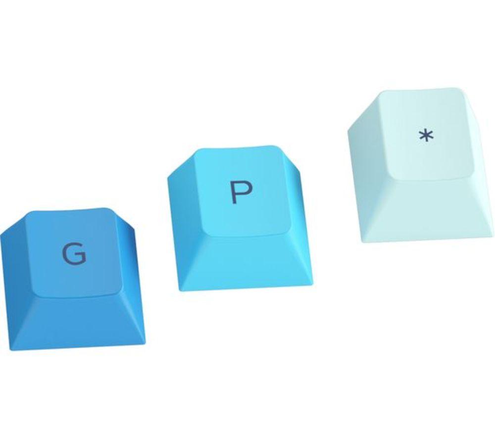 GLORIOUS GPBT Keycaps - UK Layout, Ocean Blue image number 3 of 9