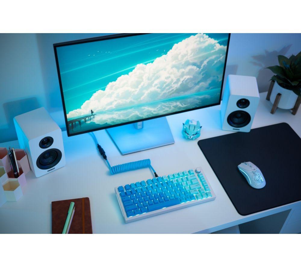 GLORIOUS GPBT Keycaps - UK Layout, Ocean Blue image number 8 of 9