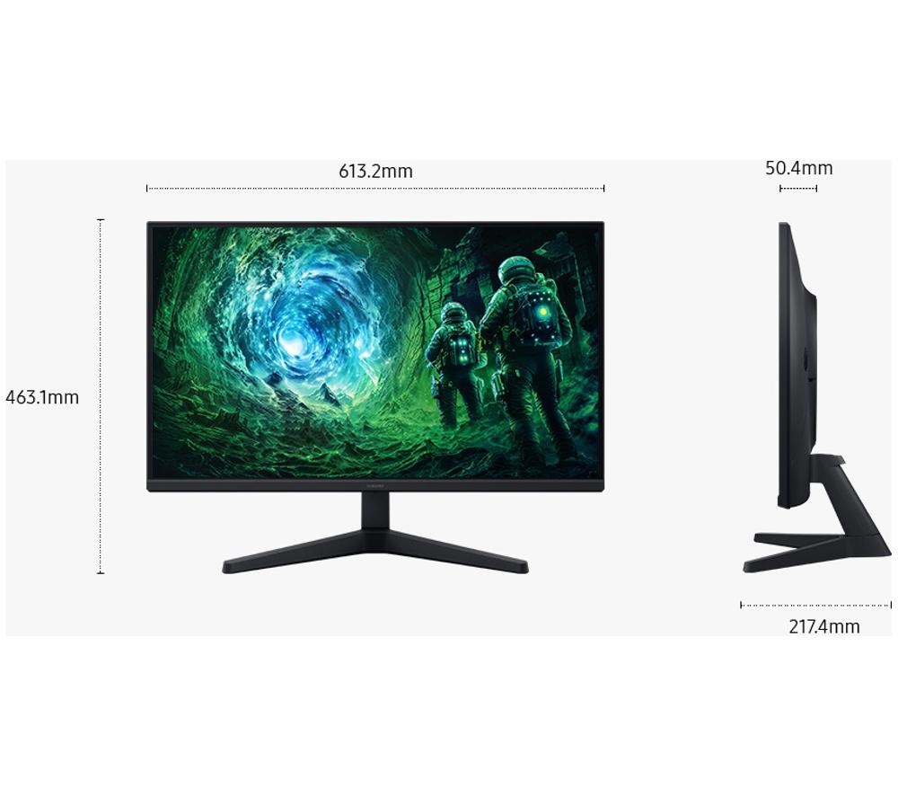SAMSUNG Odyssey G5 LS27FG530EUXXU Quad HD 27" IPS LCD Gaming Monitor - Black image number 8 of 8