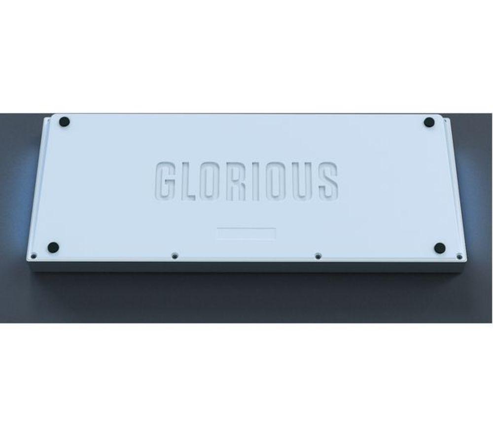 GLORIOUS GMMK PRO Barebones 75% Gaming Keyboard - White image number 8 of 11