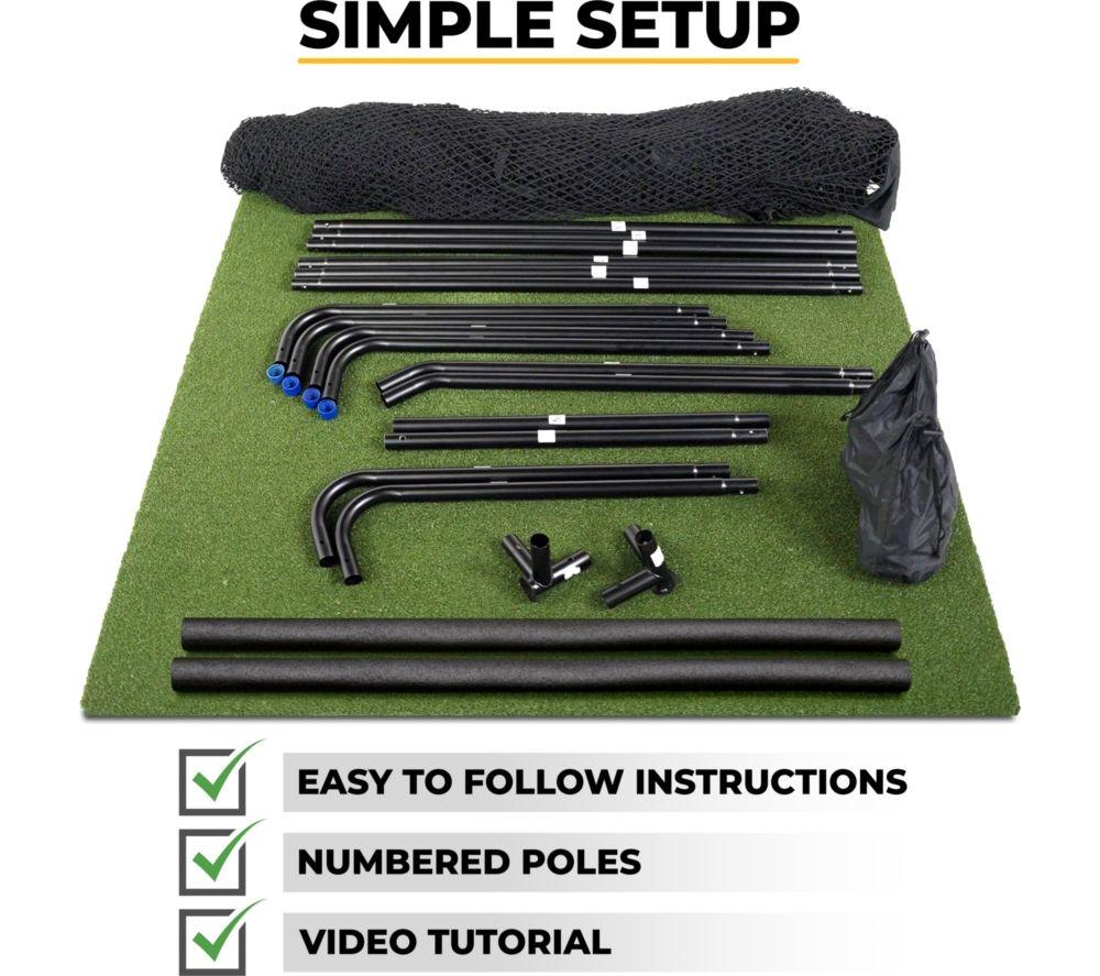 SIMSPACE Deluxe Home Golf Driving Net &ndash; Black image number 5 of 5