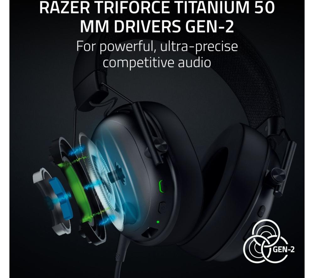 RAZER BlackShark V3 Wireless Gaming Headset - Black image number 3 of 10