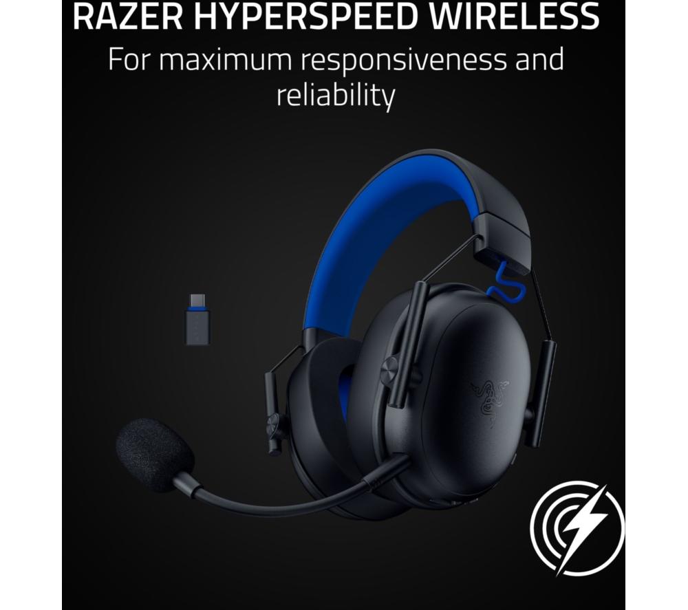 RAZER BlackShark V3 X Wireless Gaming Headset for PlayStation - Black image number 4 of 8