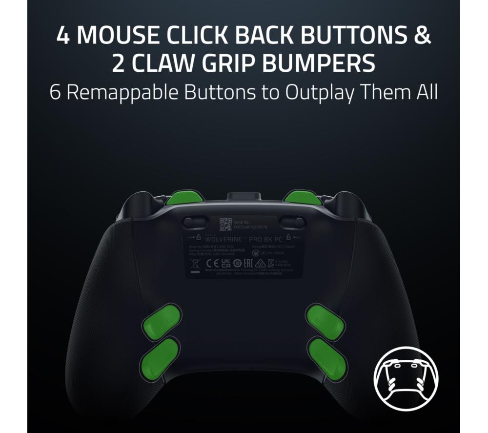 RAZER Wolverine V3 Pro Controller - Black image number 5 of 11