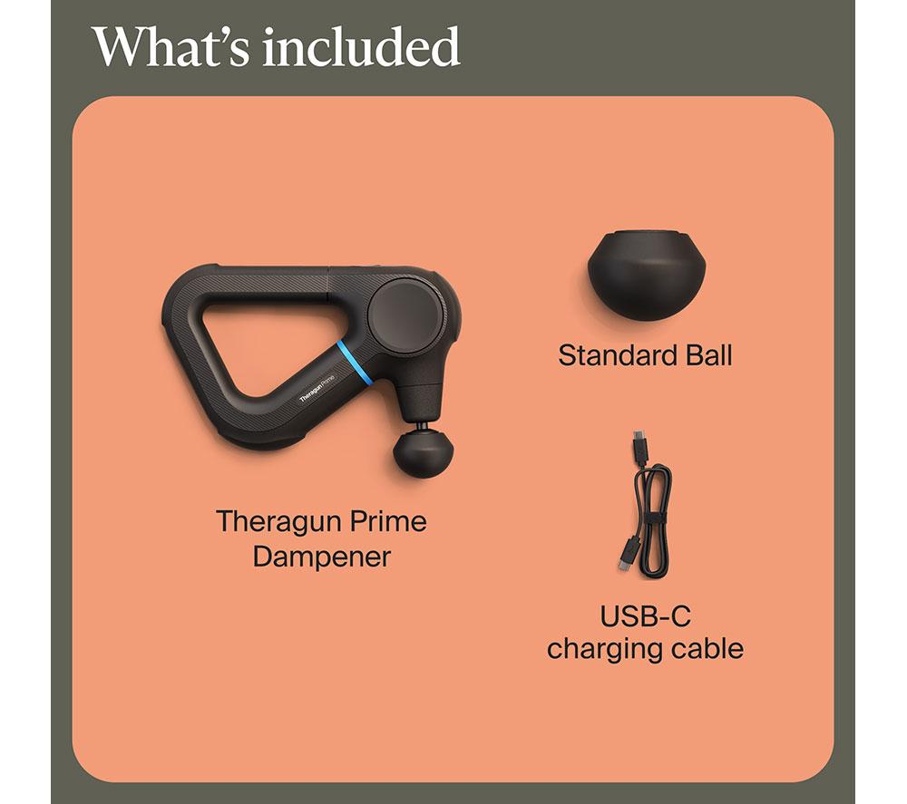 THERABODY Theragun Prime G6 Handheld Smart Body Massager - Black image number 4 of 13