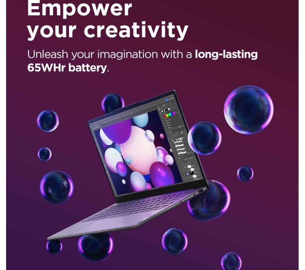 LENOVO Yoga Slim 7 14" Laptop - Intel&reg; Core&trade; Ultra 5, 512 GB SSD, Grey image number 5 of 5