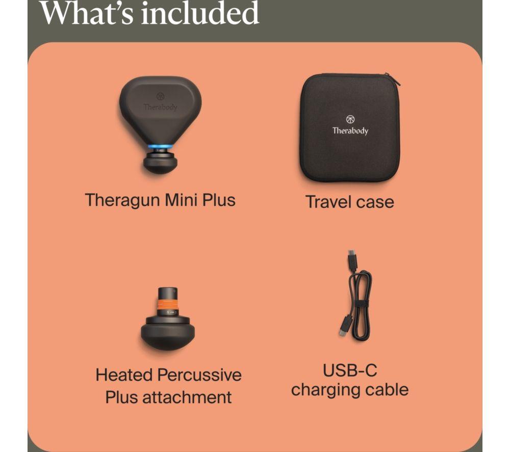 THERABODY Theragun Mini Plus Handheld Smart Body Massager - Black image number 13 of 21