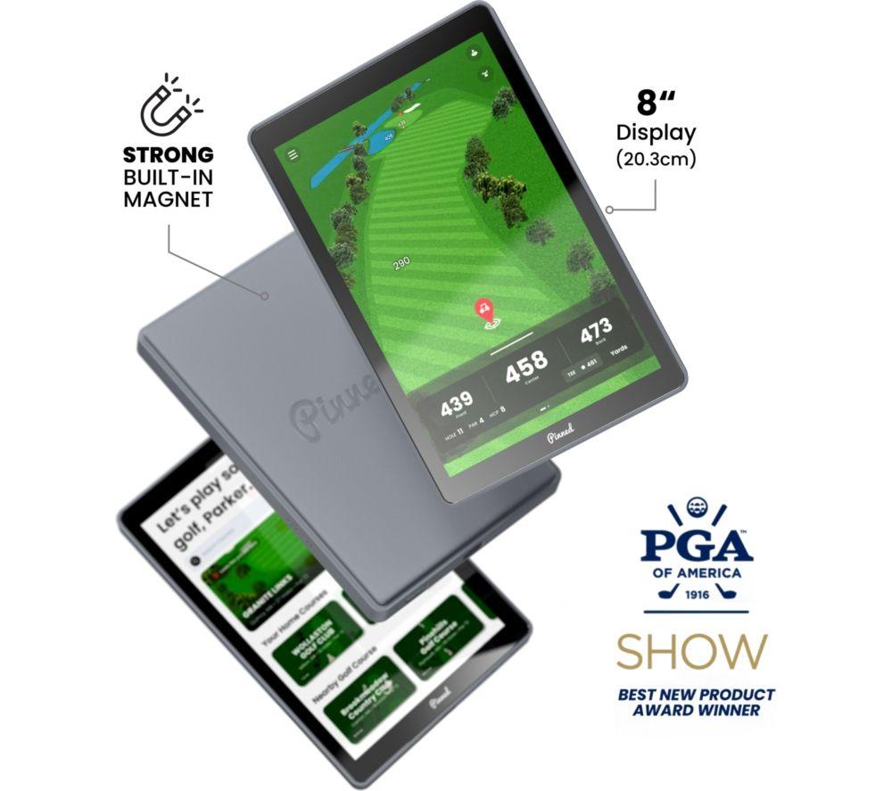 PINNED The Caddie GPS Golf Tablet - Black image number 2 of 5