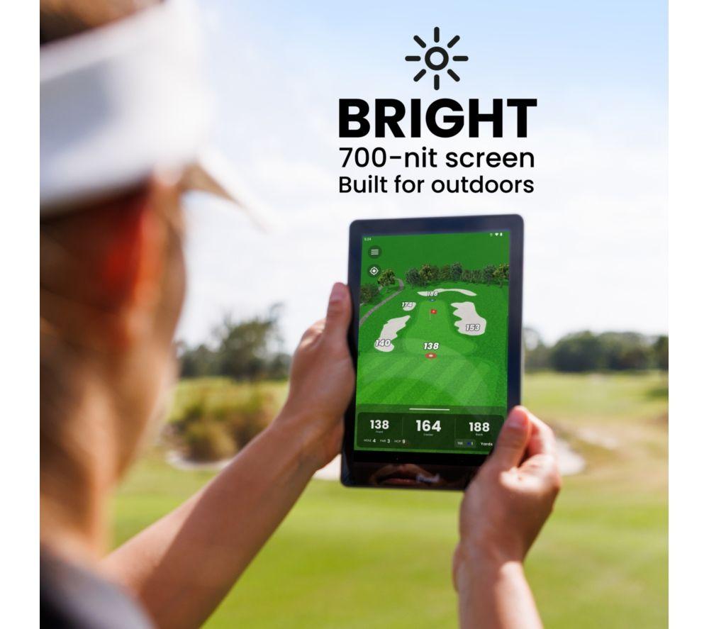 PINNED The Caddie GPS Golf Tablet - Black image number 4 of 5