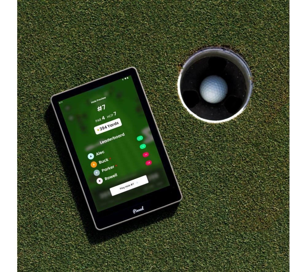 PINNED The Caddie GPS Golf Tablet - Black image number 5 of 5