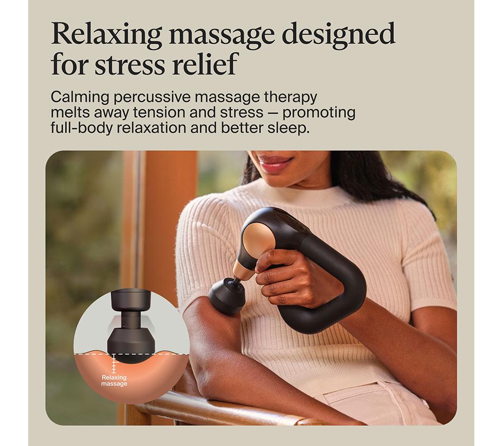 THERABODY Theragun Sense 2 Handheld Smart Body Massager - Black image number 3 of 13