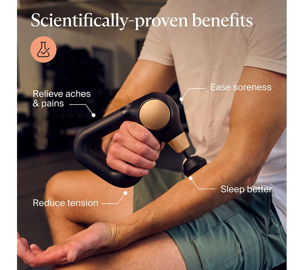 THERABODY Theragun Sense 2 Handheld Smart Body Massager - Black image number 4 of 13