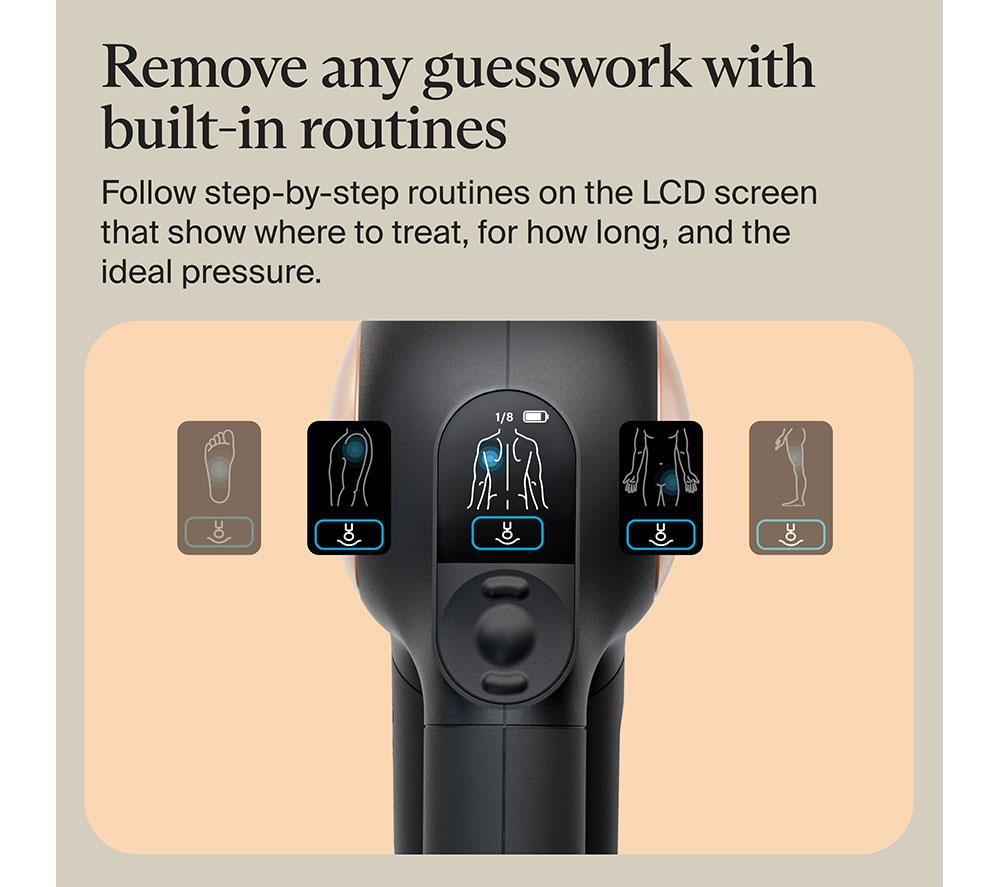 THERABODY Theragun Sense 2 Handheld Smart Body Massager - Black image number 5 of 13