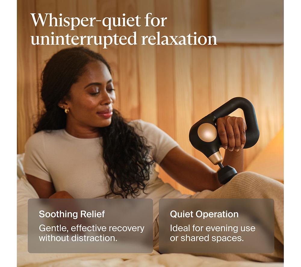 THERABODY Theragun Sense 2 Handheld Smart Body Massager - Black image number 6 of 13