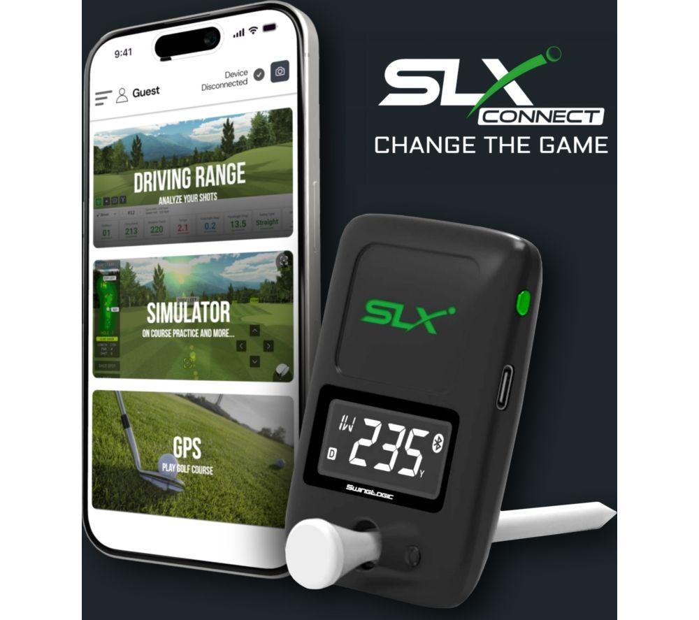 SWINGLOGIC SLX Hybrid Mini Golf Launch Monitor image number 2 of 6