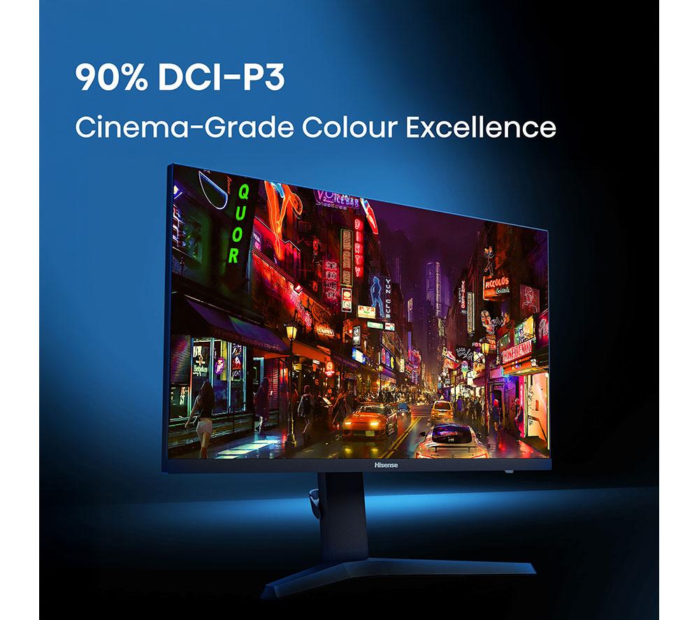 HISENSE 27G6QUK Quad HD 27" LED Gaming Monitor - Black image number 8 of 9