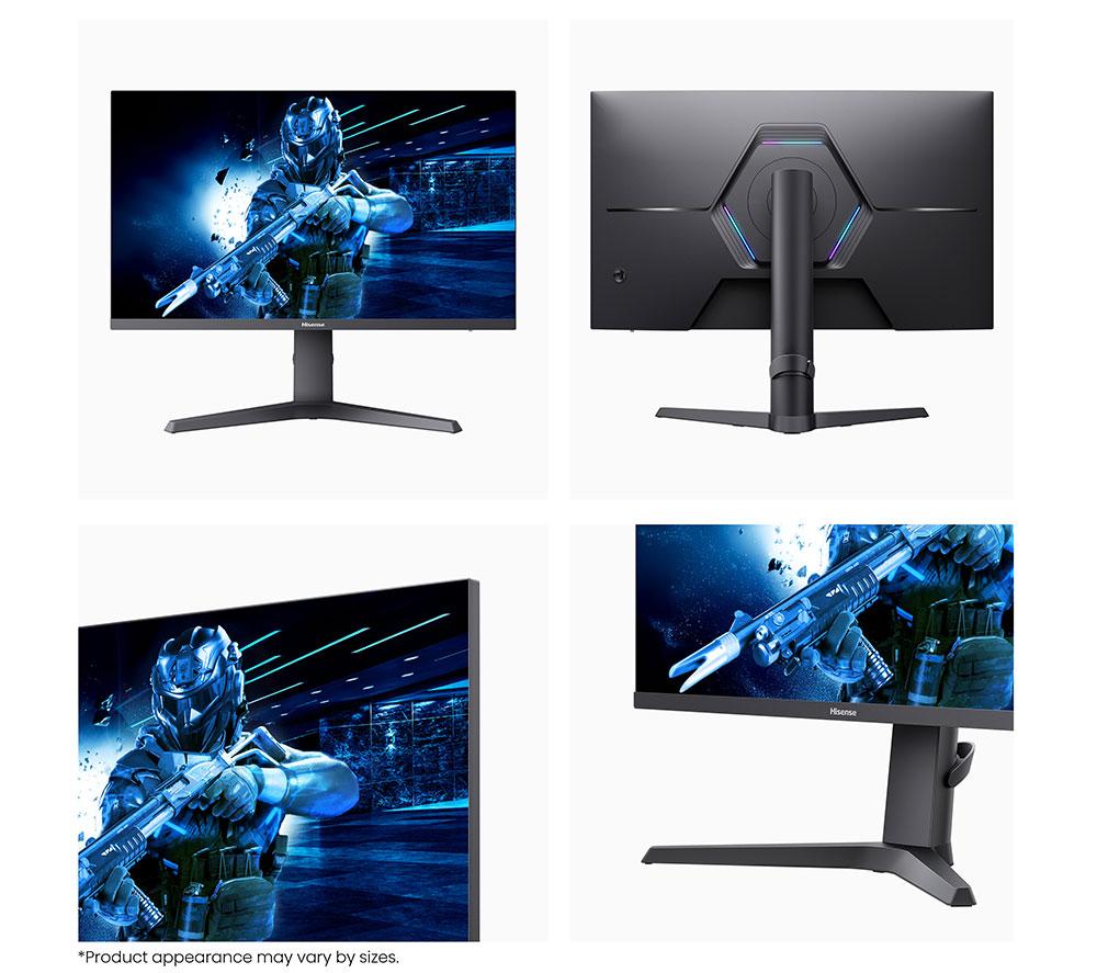 HISENSE 27G6QUK Quad HD 27" LED Gaming Monitor - Black image number 9 of 9