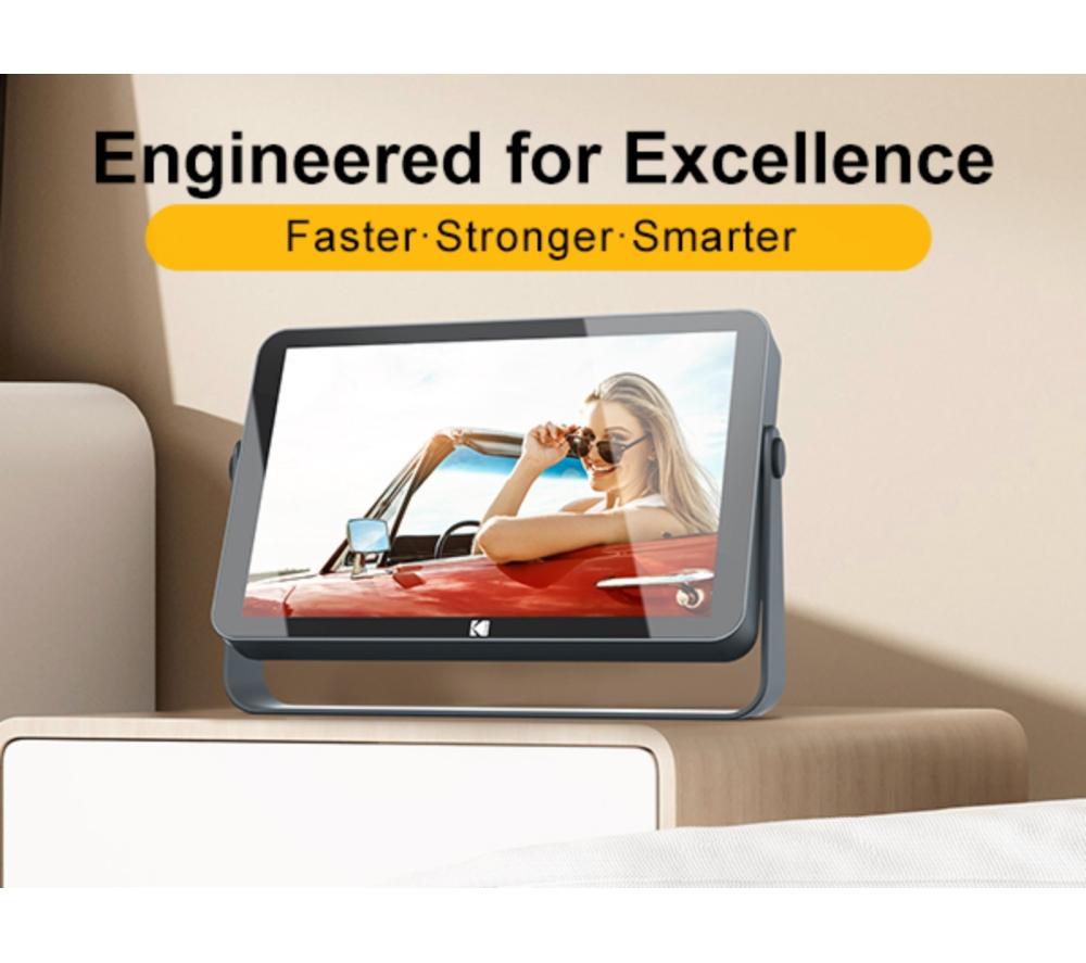 KODAK RWF-109V 10" Digital Photo Frame - Grey image number 3 of 19