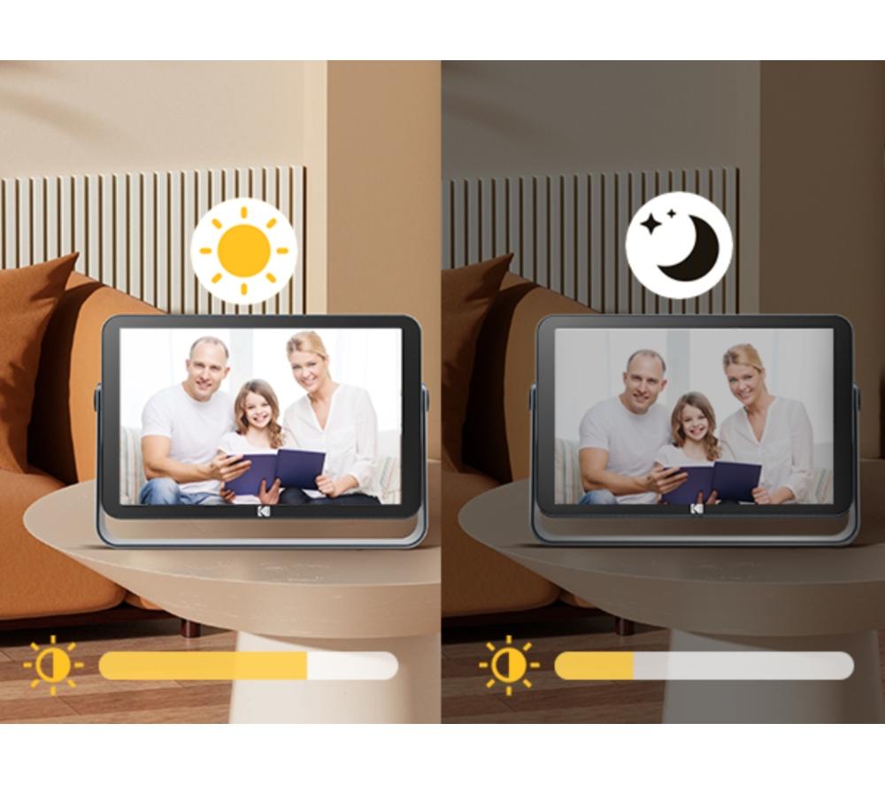 KODAK RWF-109V 10" Digital Photo Frame - Grey image number 11 of 19