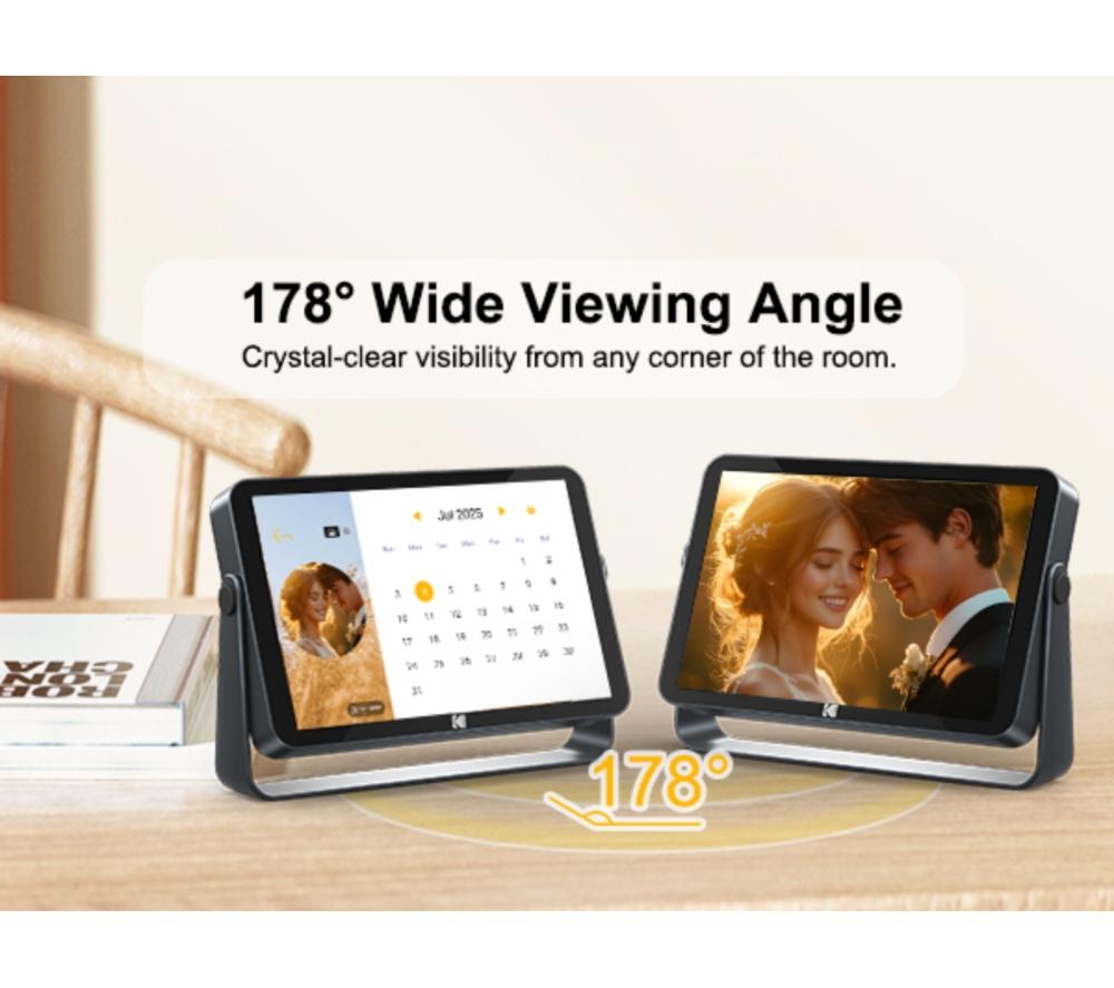 KODAK RWF-109V 10" Digital Photo Frame - Grey image number 12 of 19