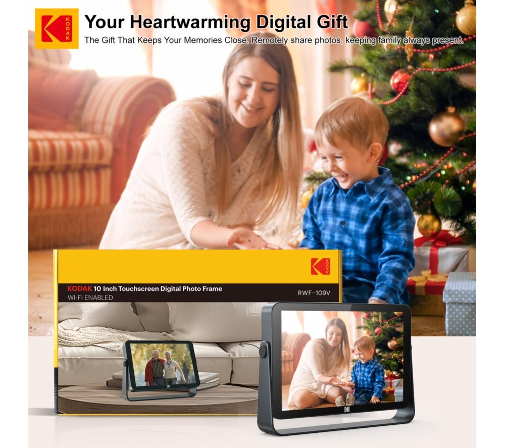 KODAK RWF-109V 10" Digital Photo Frame - Grey image number 19 of 19