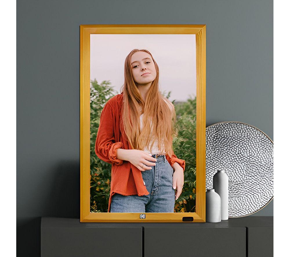 KODAK WF238V 23" Digital Photo Frame - Brown image number 3 of 4