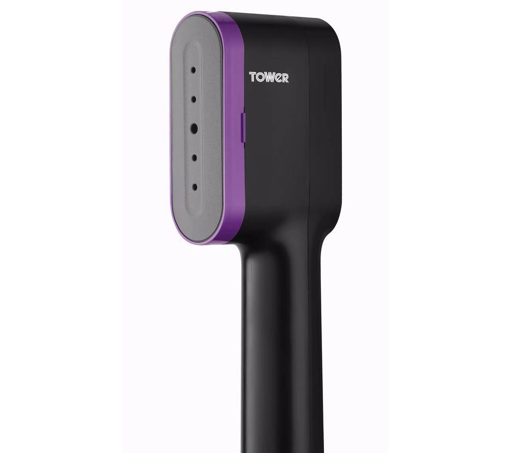 TOWER T22038LIL Digital Clothes Steamer - Lilac image number 2 of 4