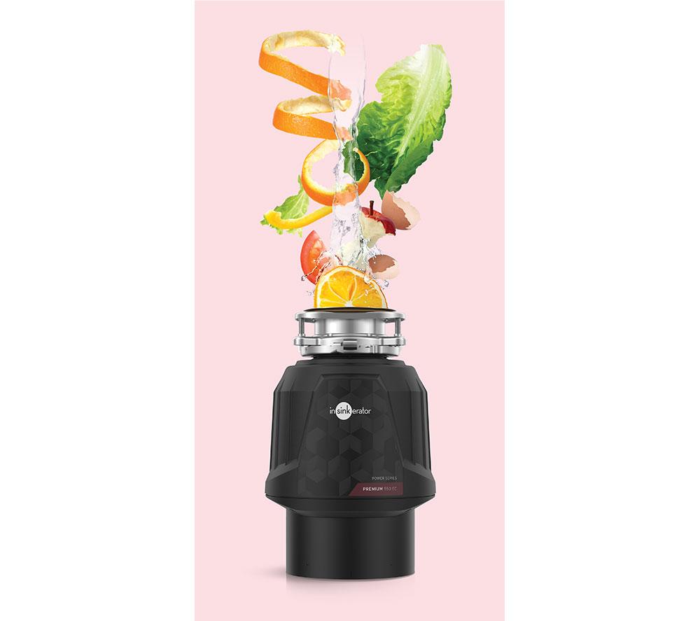 INSINKERATOR Premium 550 EC Food Waste Disposal - Black image number 2 of 4